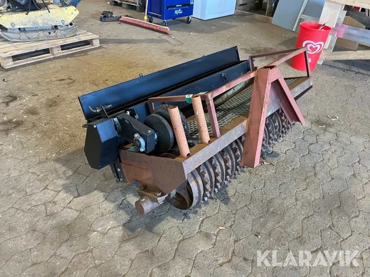 Billede 3 - Græssåmaskine Tromle Seeder SK145