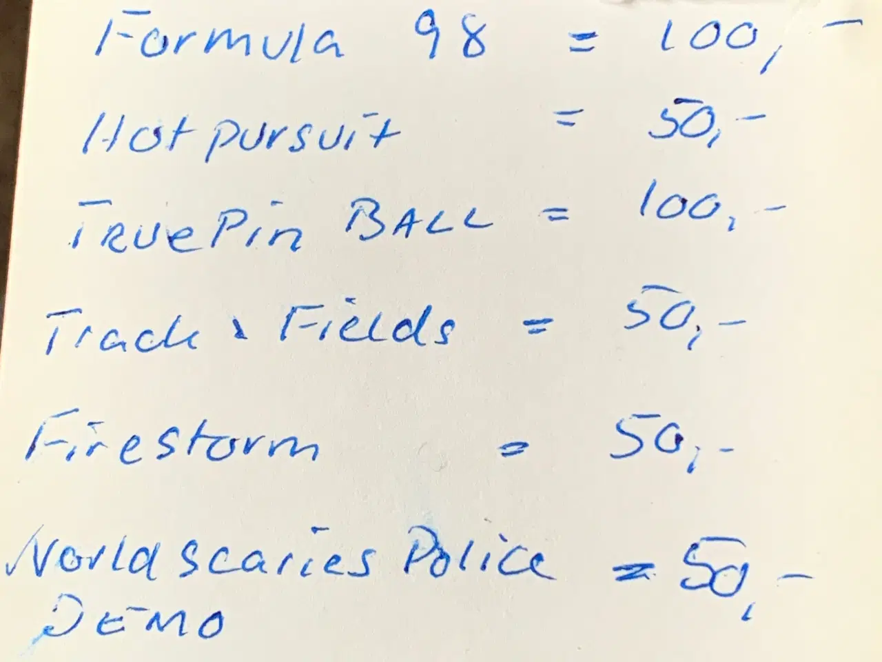 Billede 2 - Playstation 1 spil