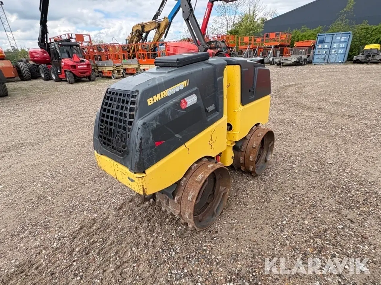 Billede 1 - Råjordskompaktor Bomag BMP 8500