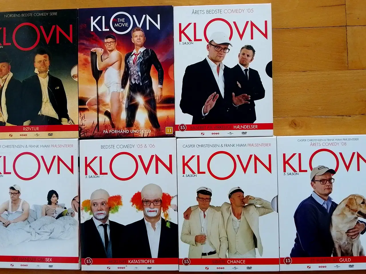 Billede 4 - Klovn, brætspillet + DVD sæson 1-5 + 2 film