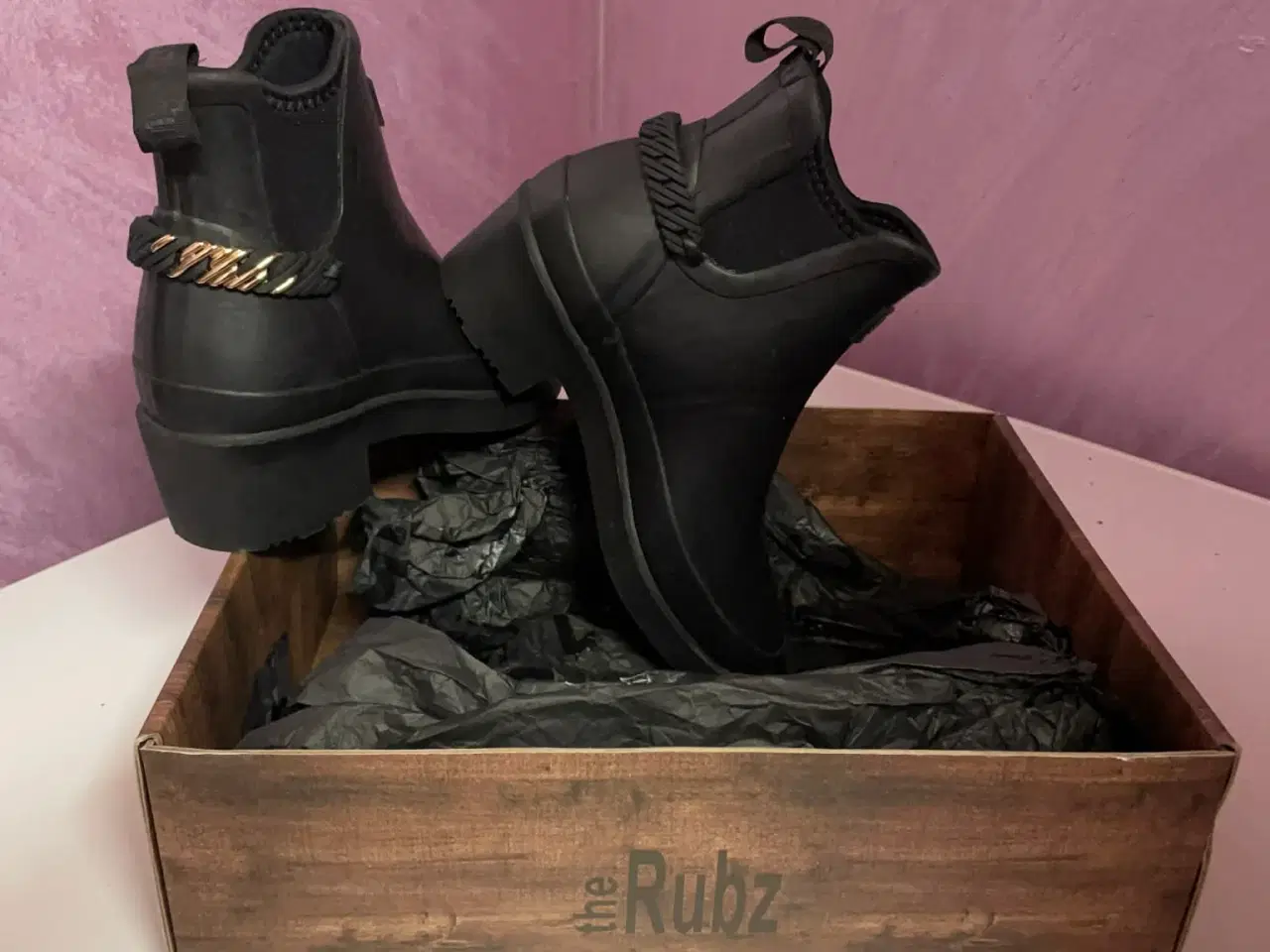 Billede 1 - 🚨 JULE-UDSALG!The Rubz Chelsea Gummistøvler str36