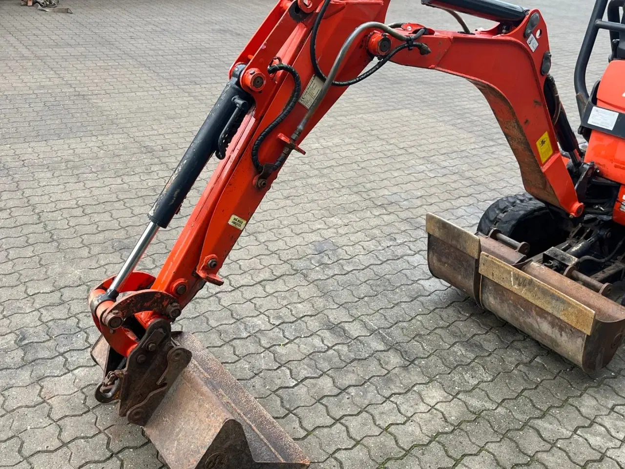 Billede 5 - Kubota U10-3 SL med usdkudsarm og 3 skovle