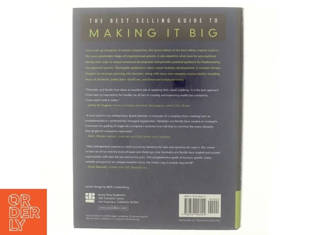 Billede 3 - Growing pains : Transitioning from an entrepreneurship to a professionally managed firm (Bog)