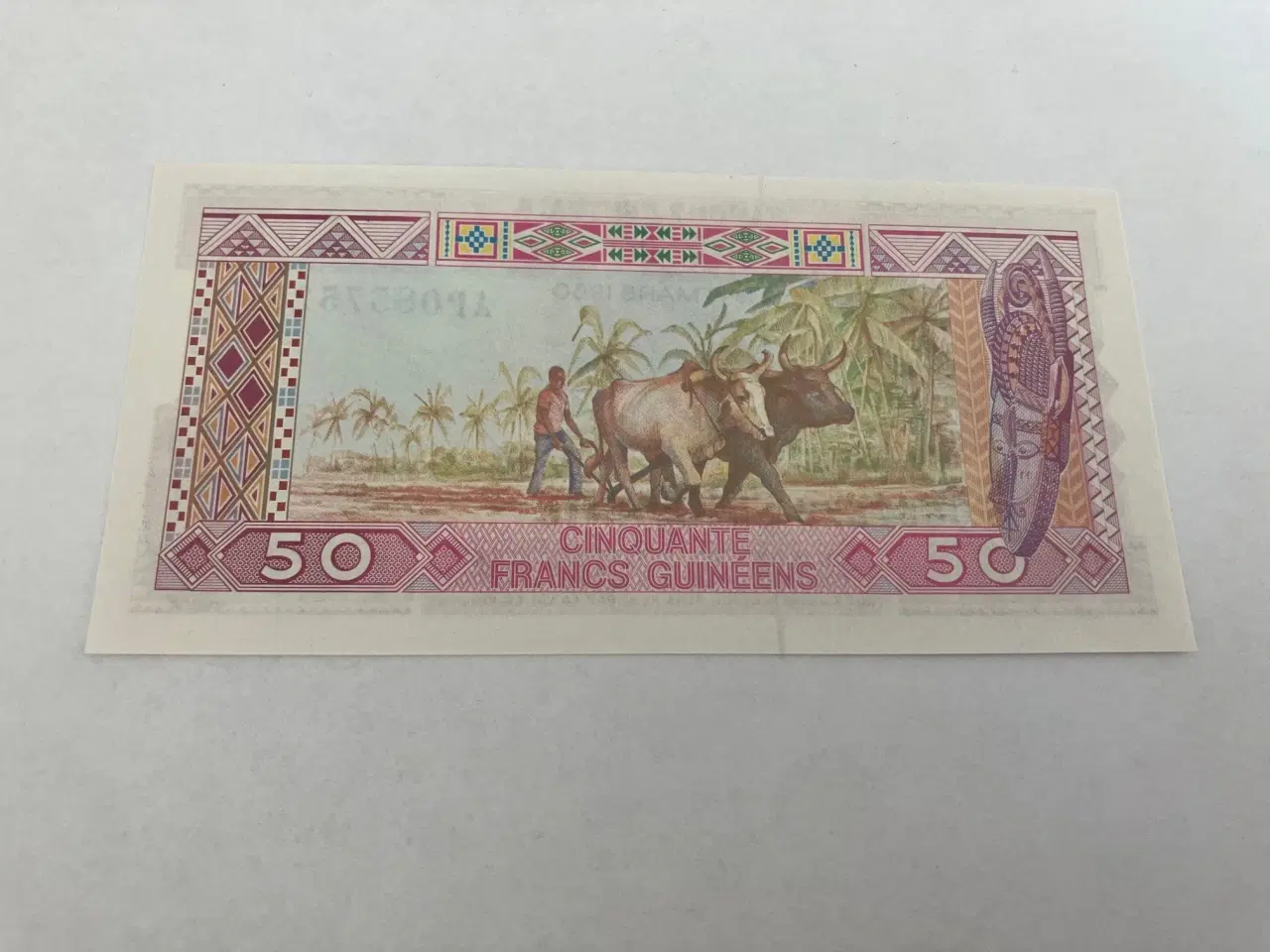Billede 2 - 50 Francs Guinea 1985
