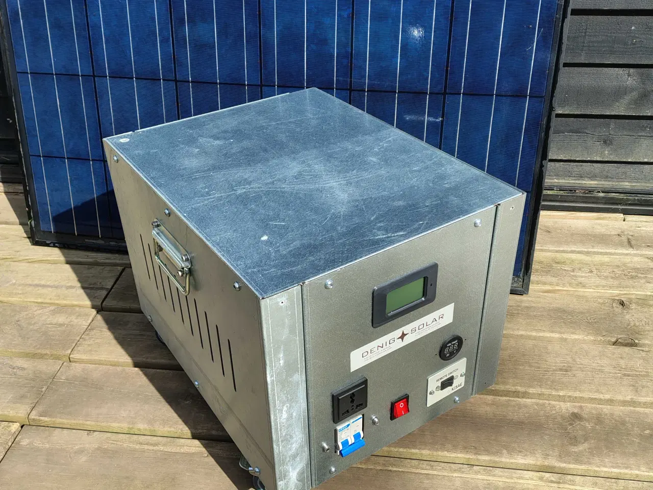 Billede 1 - 1.0kW Solcellesystem  med lithiumbatteri