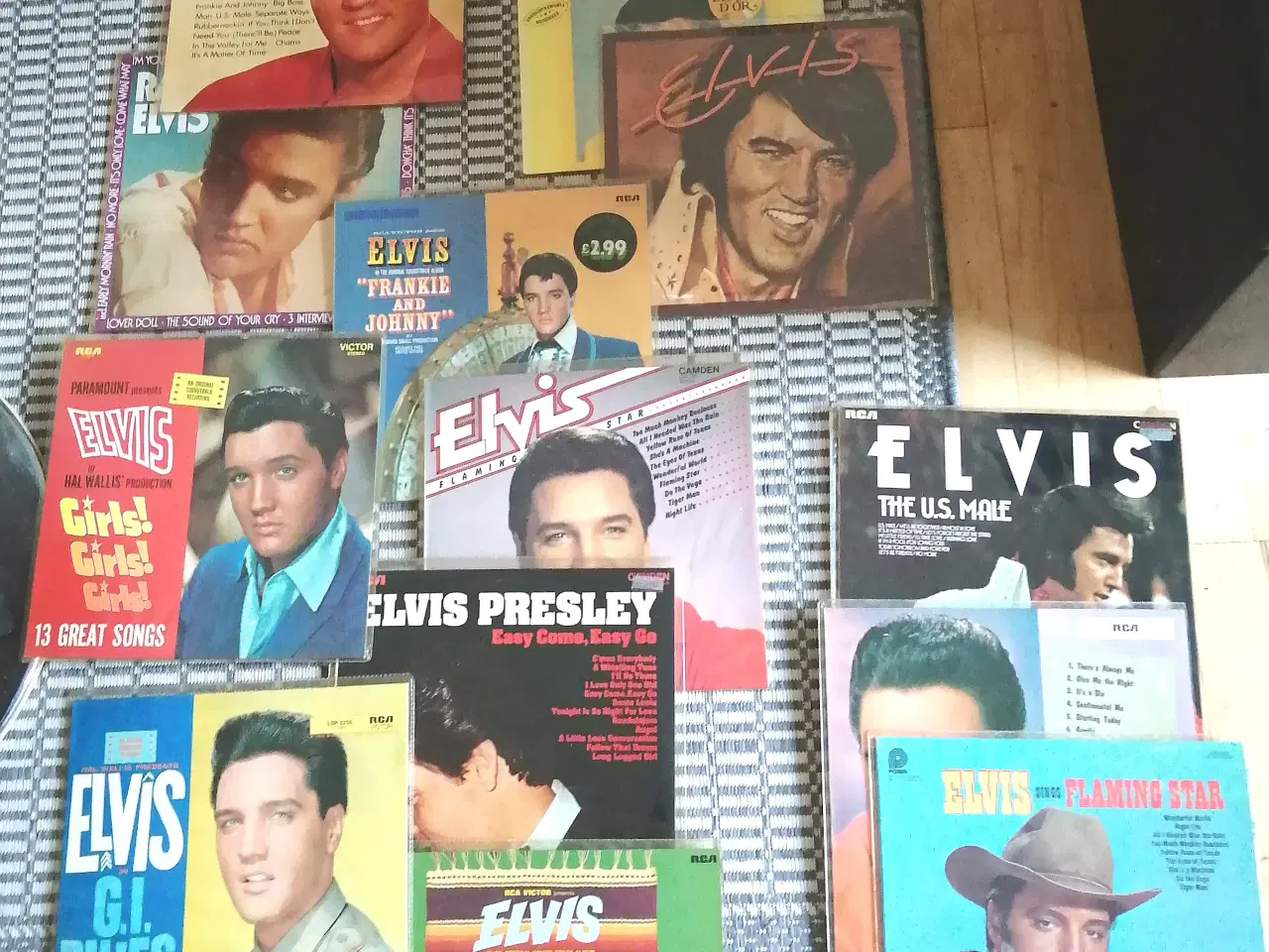 Billede 1 - Elvis lp plader, aldrig været spillet,. 