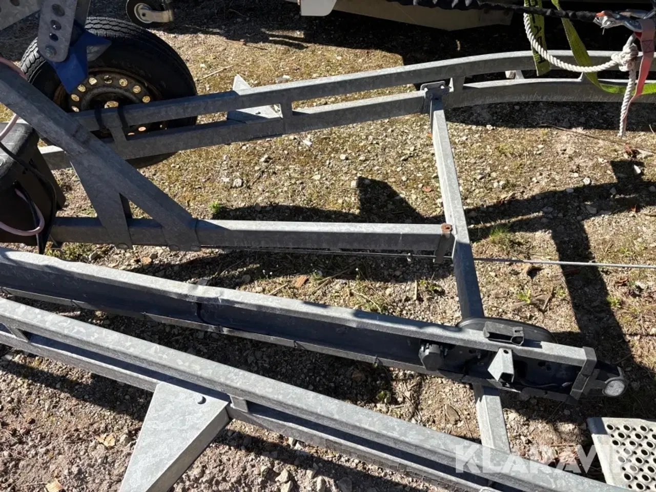 Billede 11 - Bådtrailer Brenderup med elspil