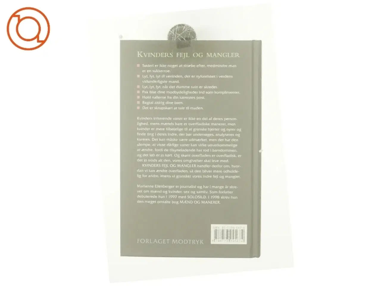 Billede 3 - Kvinders fejl og mangler af Marianne Eilenberger (Bog)