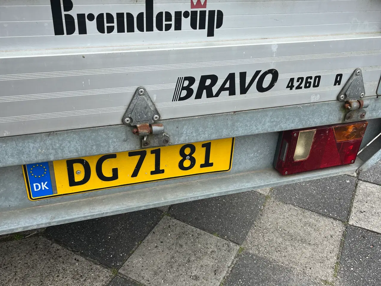 Billede 9 - Boogietrailer Brenderup 4260 A . 1300 kg