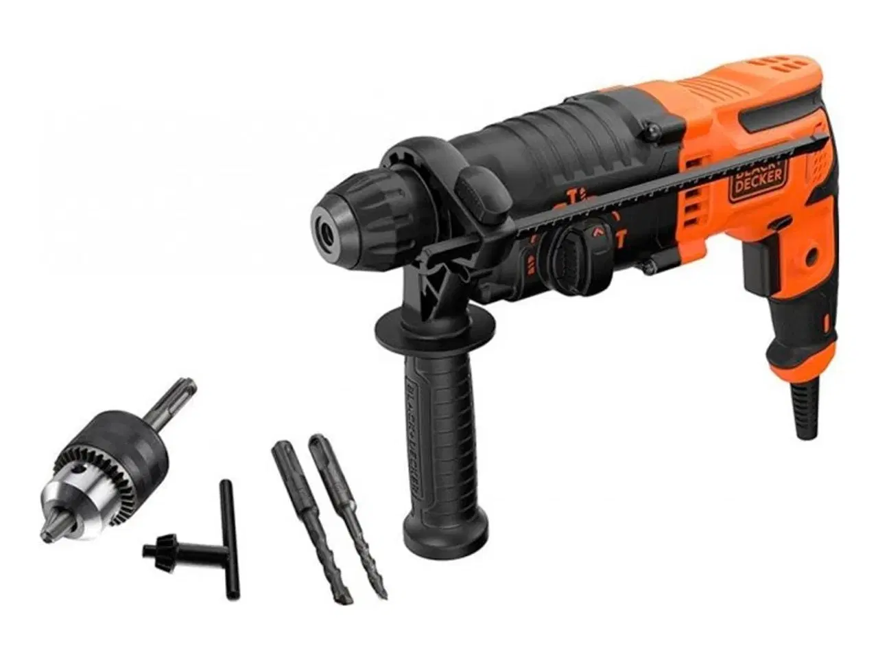 Billede 3 - UDLEJES - Borehammer - BLACK+DECKER SDS-Plus