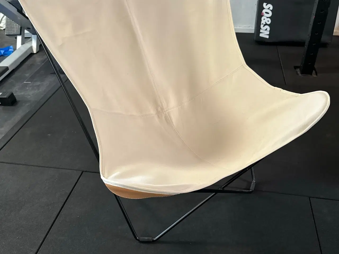 Billede 1 - Loungechair Butterfly canvas fra Cuero