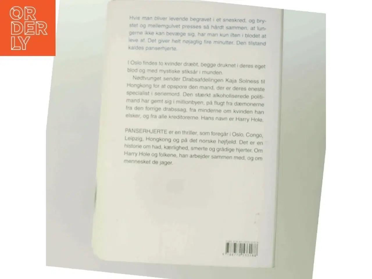 Billede 3 - Panserhjerte af Jo Nesbø (Bog)