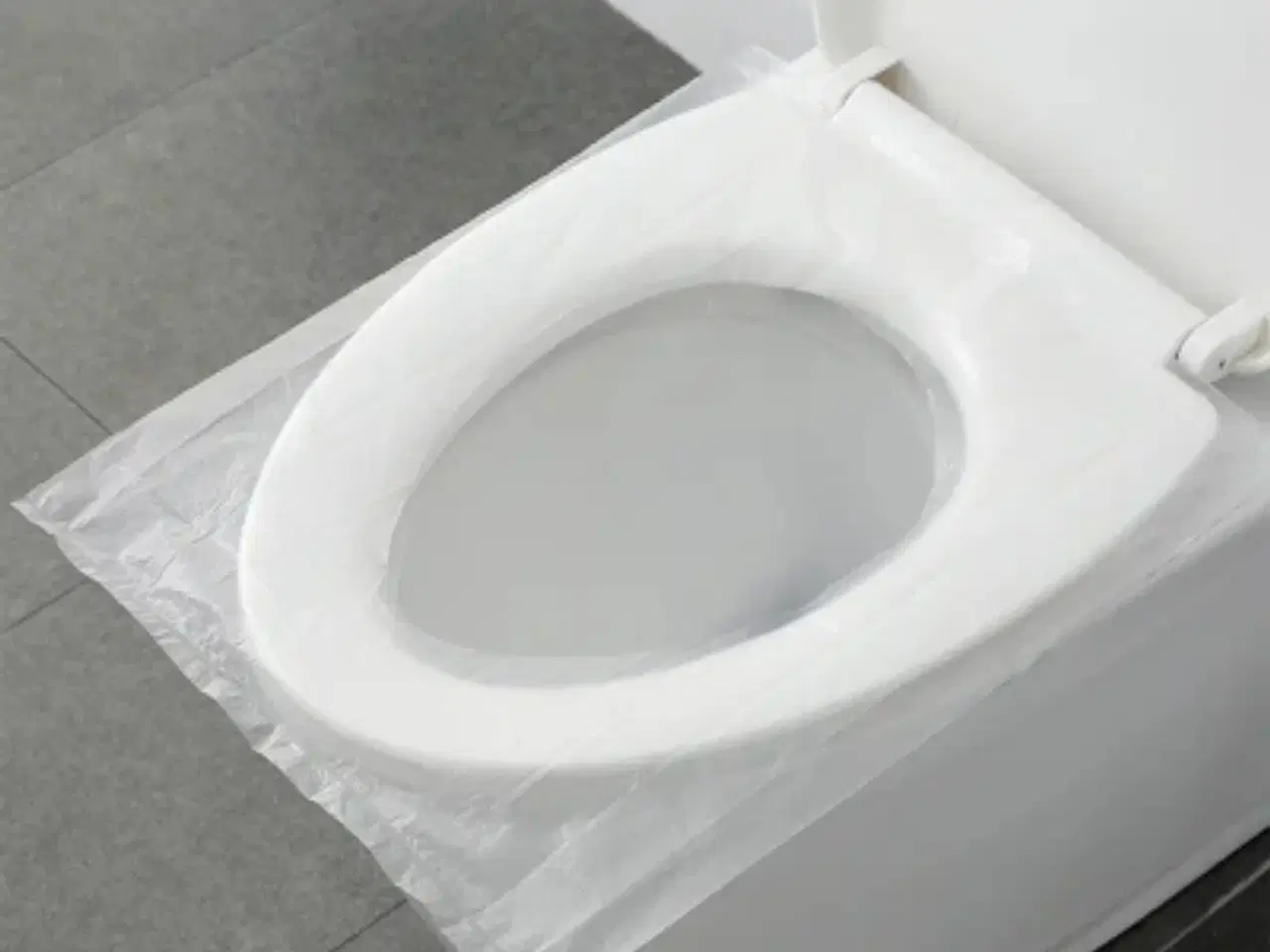 Billede 1 - 20 pakke bærbart toiletbetræk - Vandtæt rejsetoile