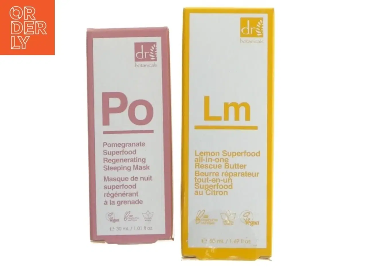 Billede 1 - Dr Botanicals Superfood Mask og Butter fra Dr Botanicals (str. Halvtres milliliter og 30 ml)