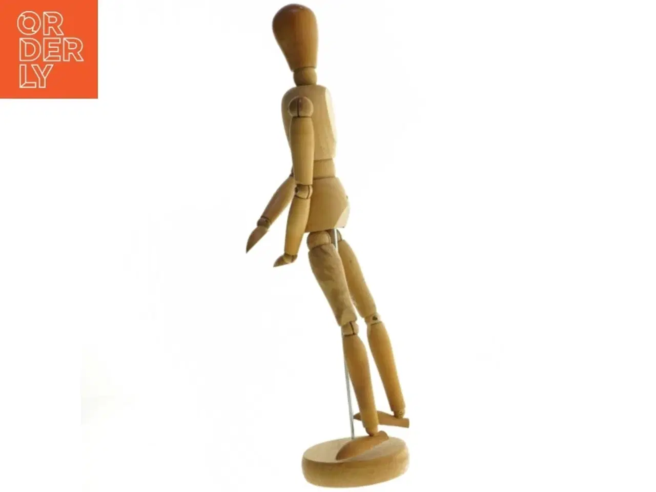 Billede 2 - Træ mannequin figur (str. 34 cm)