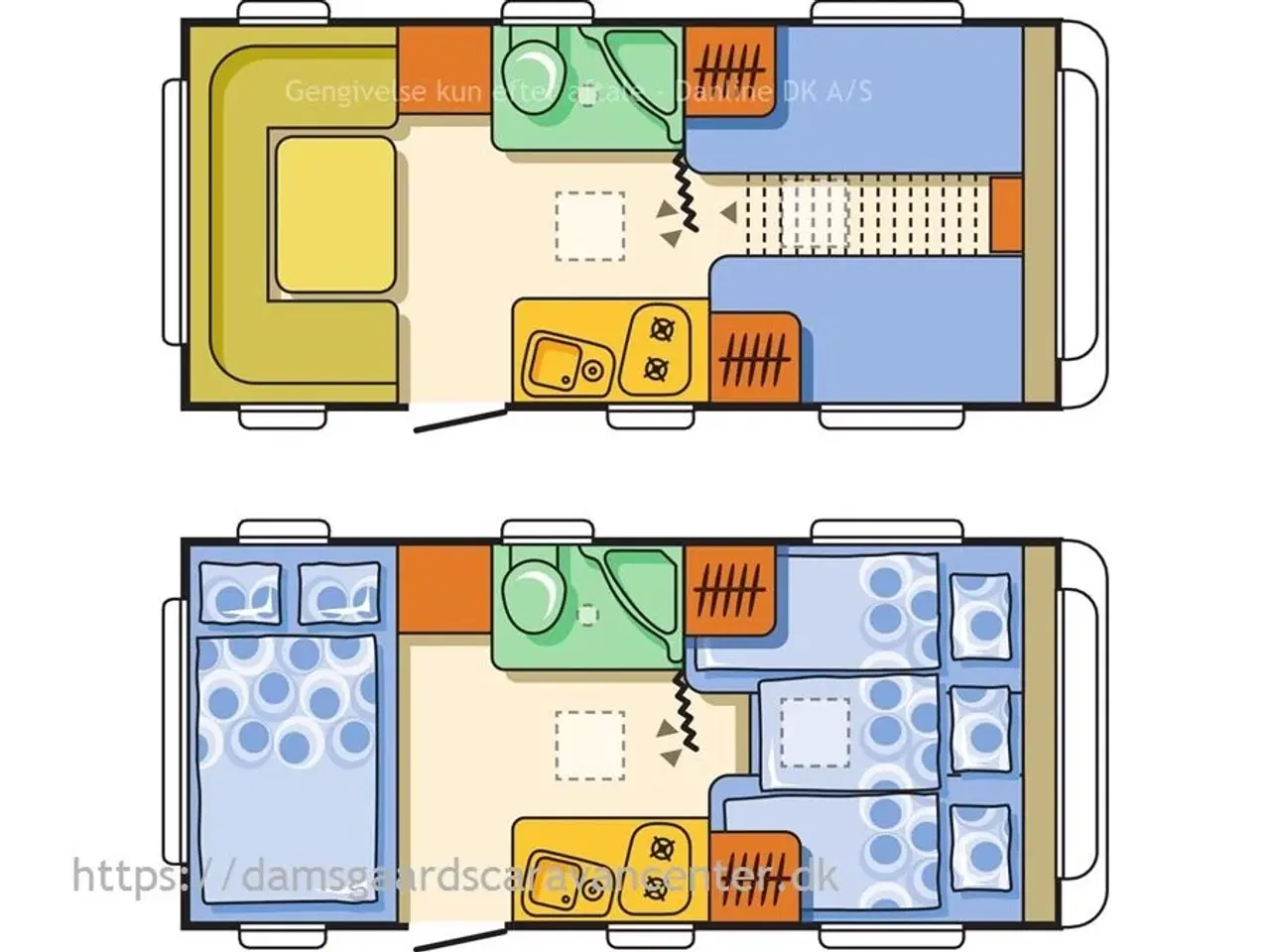Billede 7 - 2011 - Adria Adora 472 LU Enkeltsenge-Lamel-Gulvtemp.-Mover-Telt
