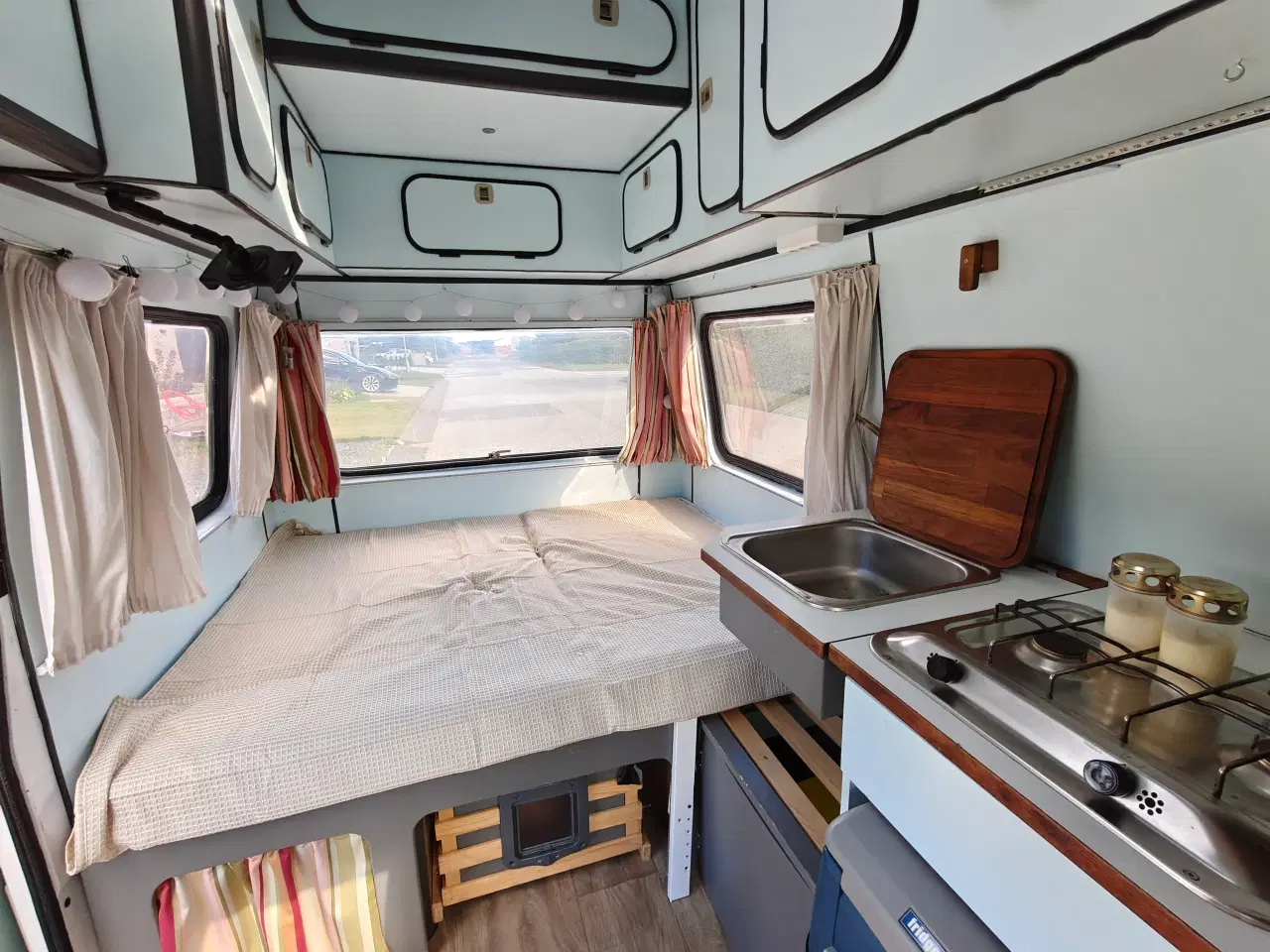 Billede 6 - Veteran autocamper benzin motor. 