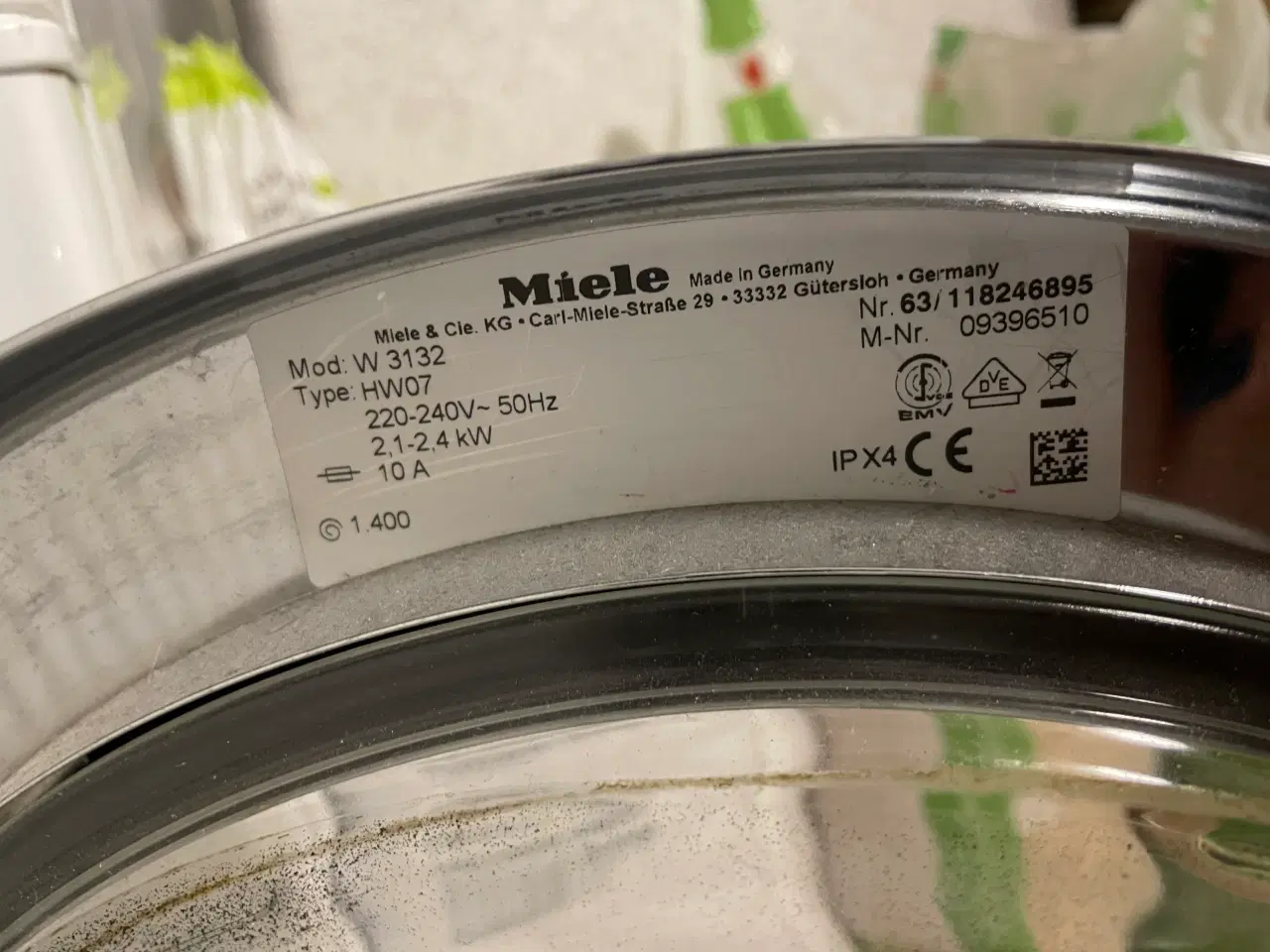 Billede 7 - Miele vaskemaskine w3132