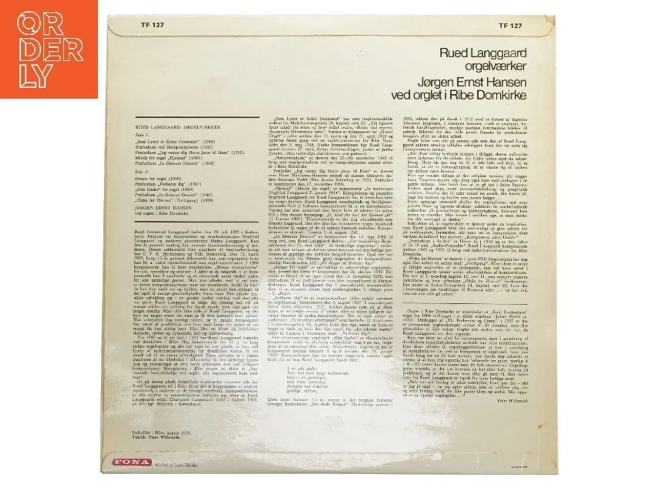 Billede 2 - Rued Langgaard LP