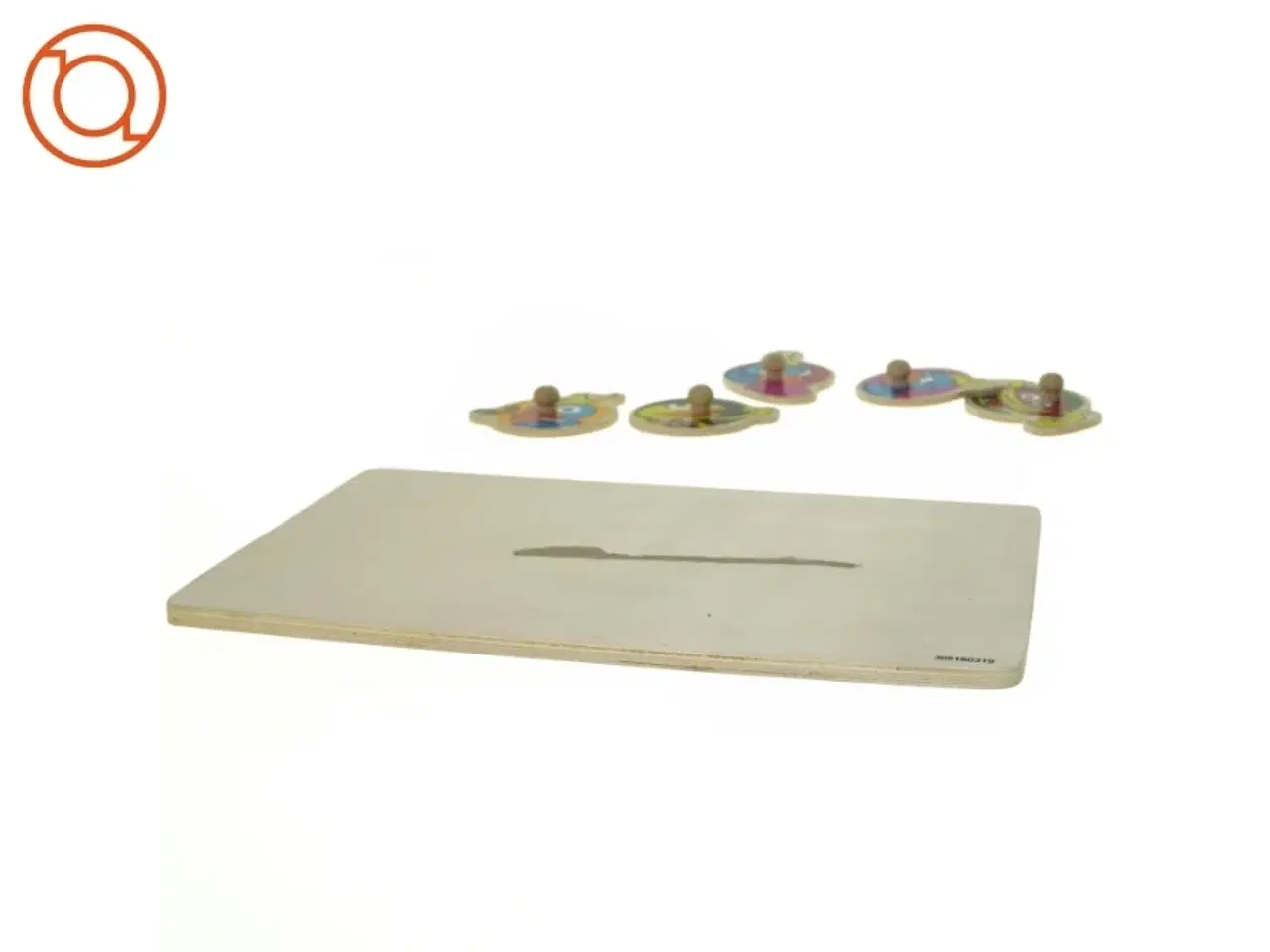 Billede 2 - Pusle spil med Kaj og Andrea fra Krea (str. 32 x 18 cm)