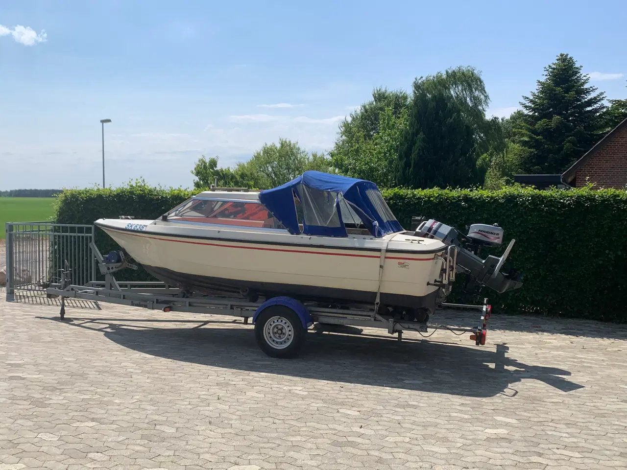 Billede 3 - Bådtrailer Brenderup totalt vægt 1500 kg