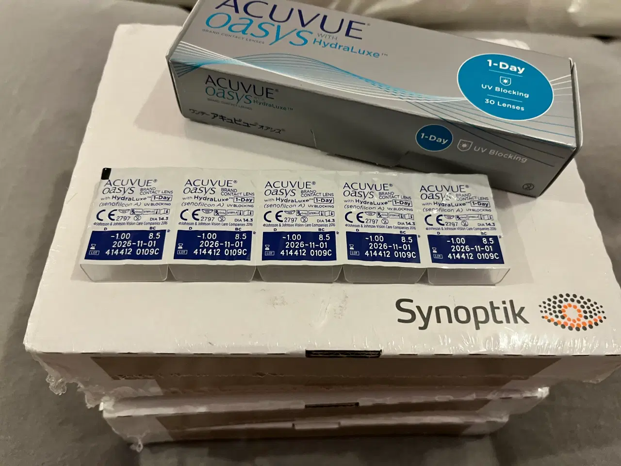 Billede 3 - Kontaktlinser -1.0 Acuvue Oasys with HydraLuxe