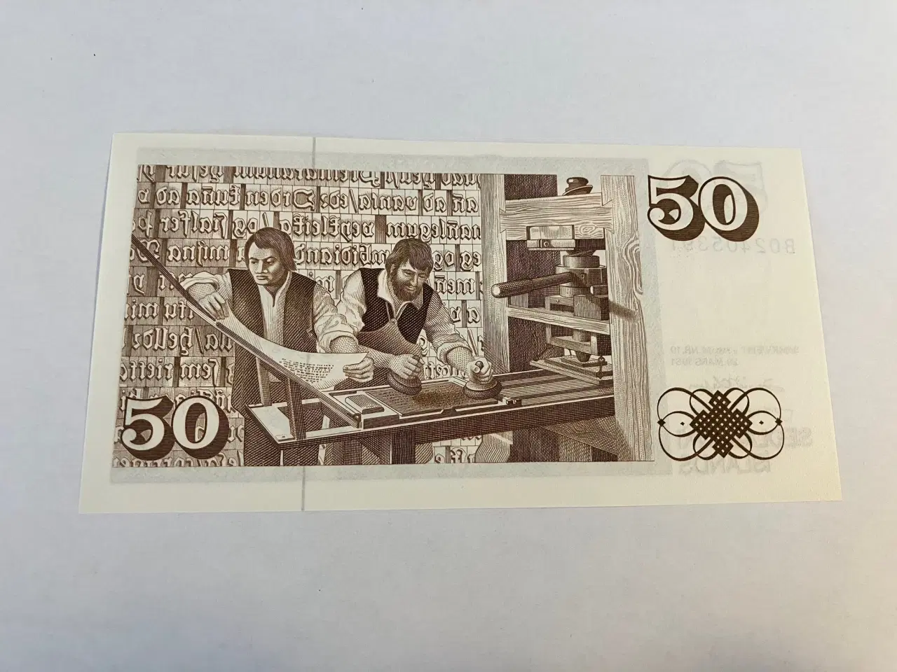 Billede 2 - 50 Kronur Iceland