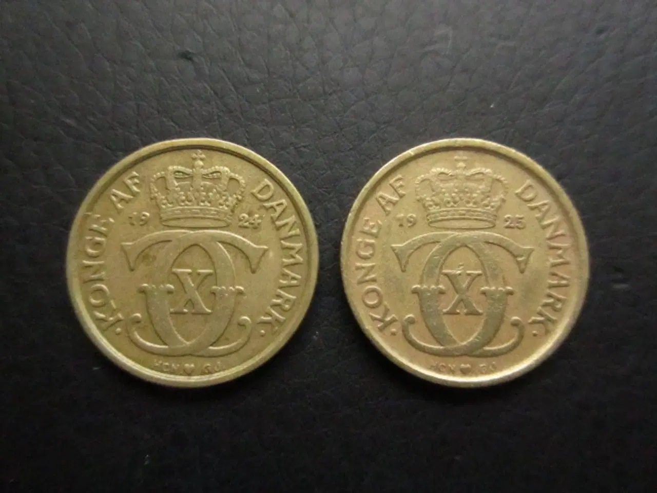 Billede 1 - 1/2 kr 1924 og 1925