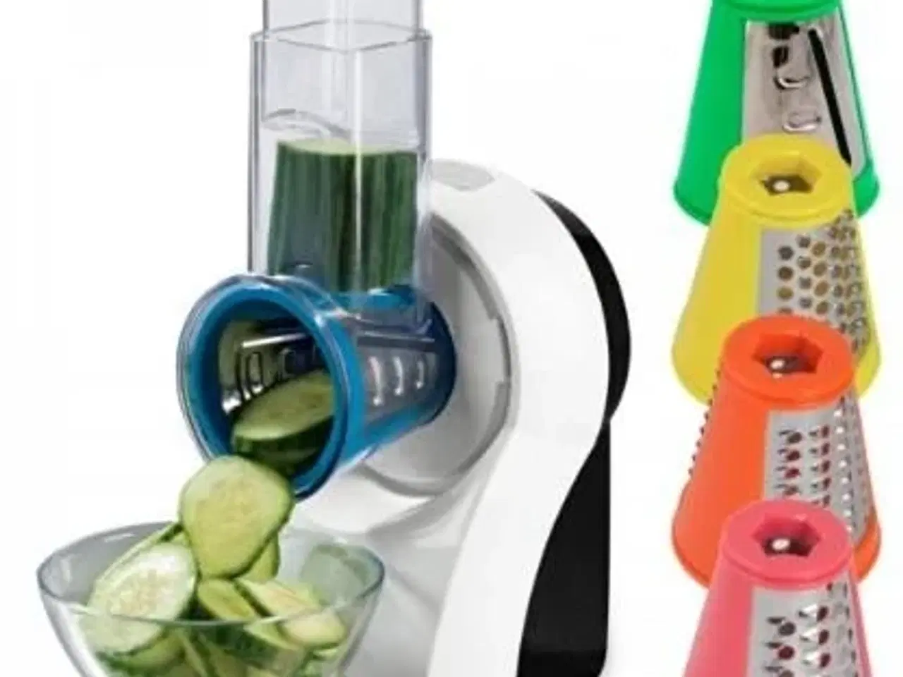 Billede 1 - Elektrisk grøntsagssnitter Esperanza EKM026 – multicolor, plast