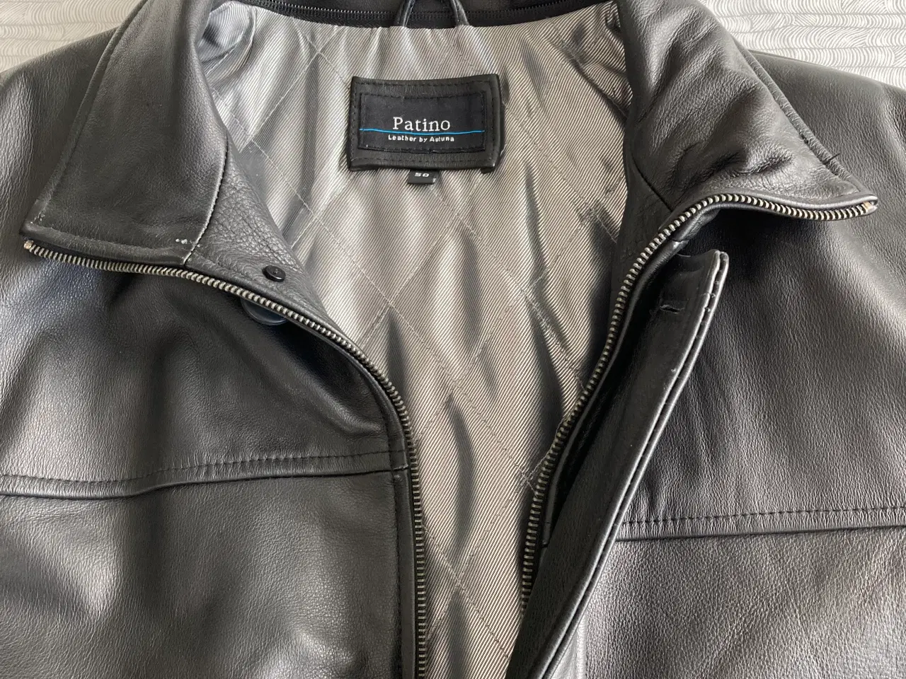 Billede 1 - Vinter frakke/jakke i skind