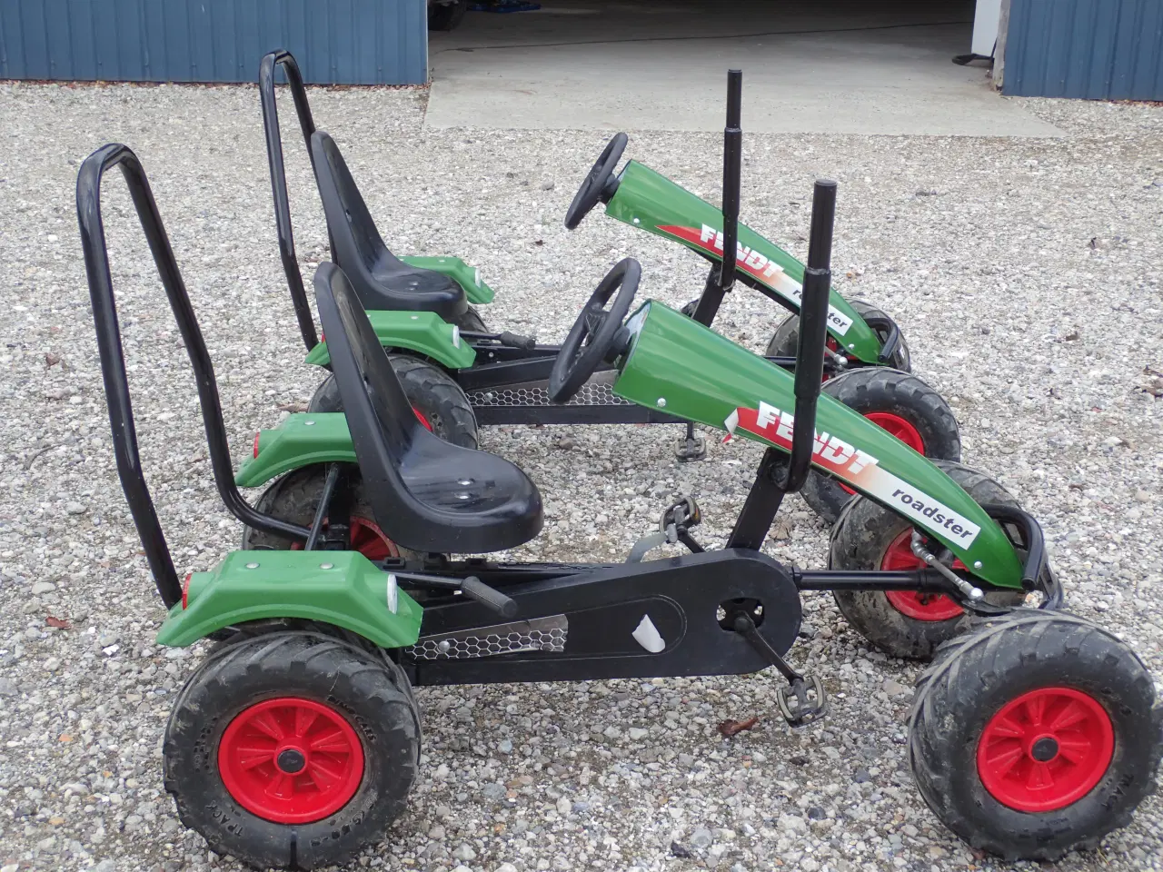 Billede 4 - Gokart Dino Cars med pedaler til børn og voksne.
