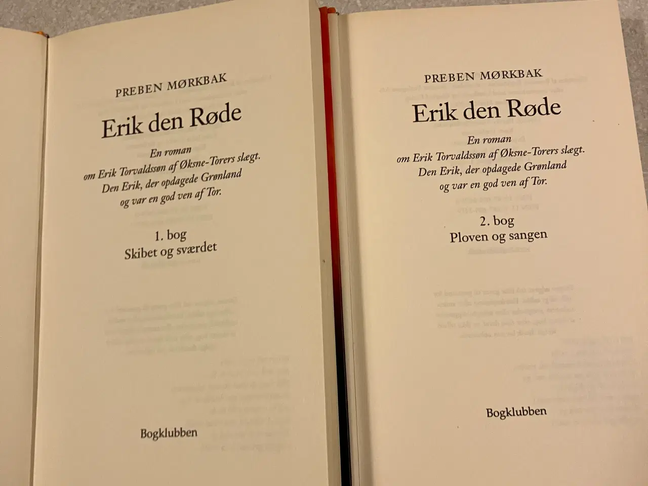 Billede 2 - 2 flotte bøger om Erik Den Røde i hardback