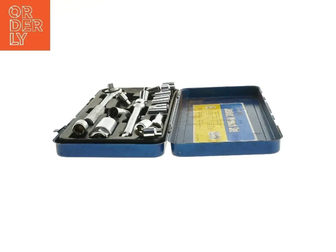 Billede 2 - Værktøjssæt i metalboks (str. 4x13,5x29 cm)