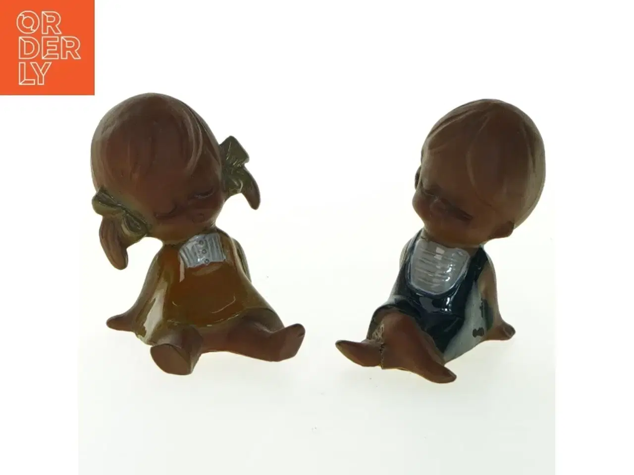 Billede 1 - Porcelænsfigurer af børn (str. 8x7 cm)
