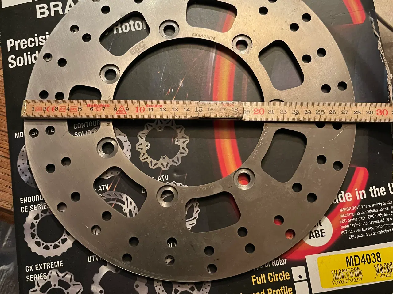 Billede 2 - Bremseskiver nye fejlkøbt til Kawasaki men passer