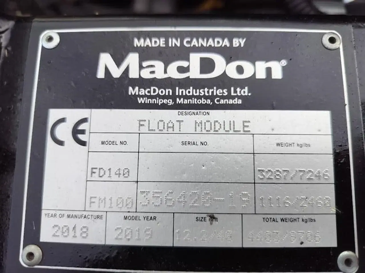 Billede 11 - - - - MacDon FD 140
