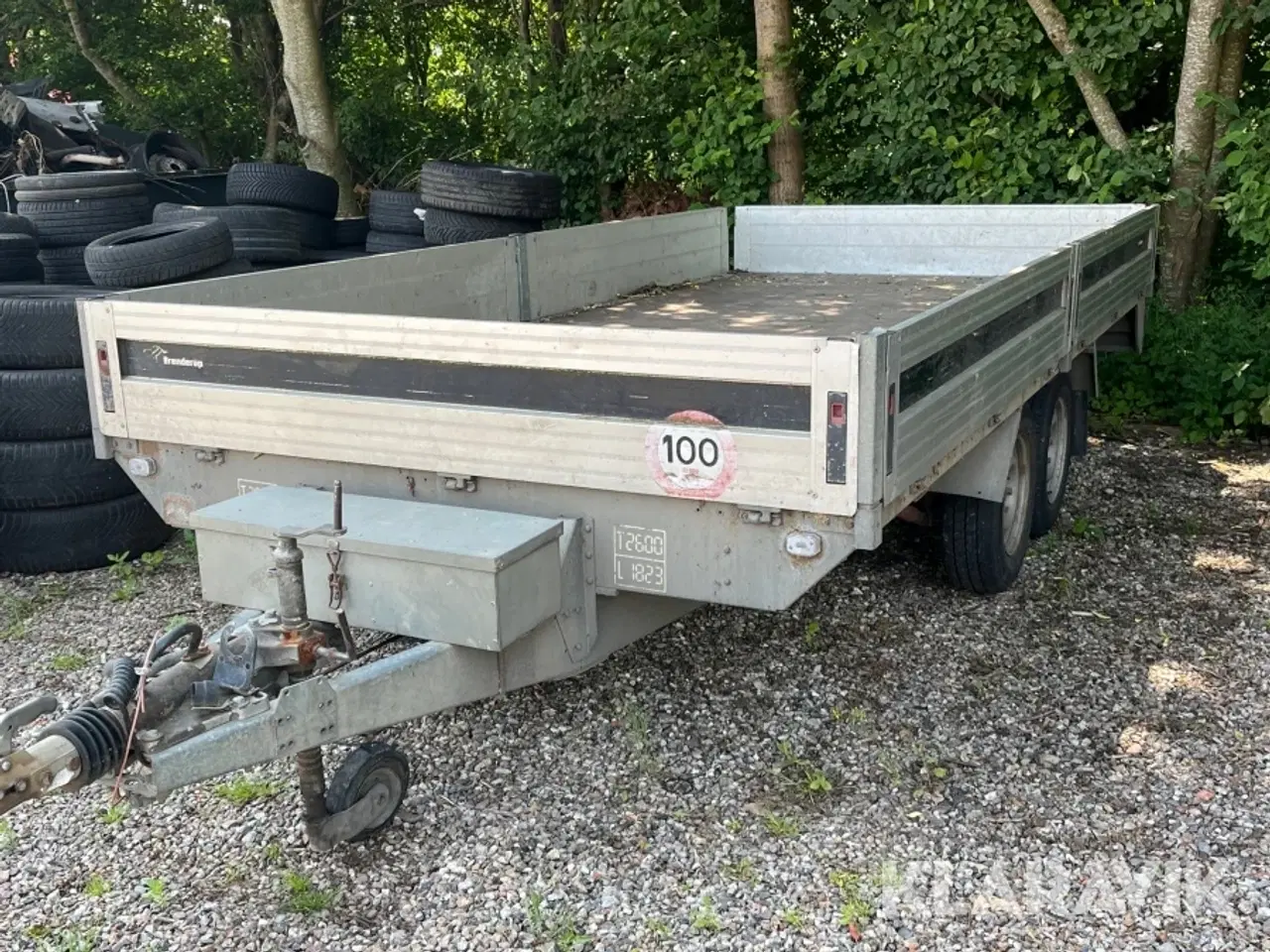 Billede 1 - Boggitralier Alu Brenderup 5420