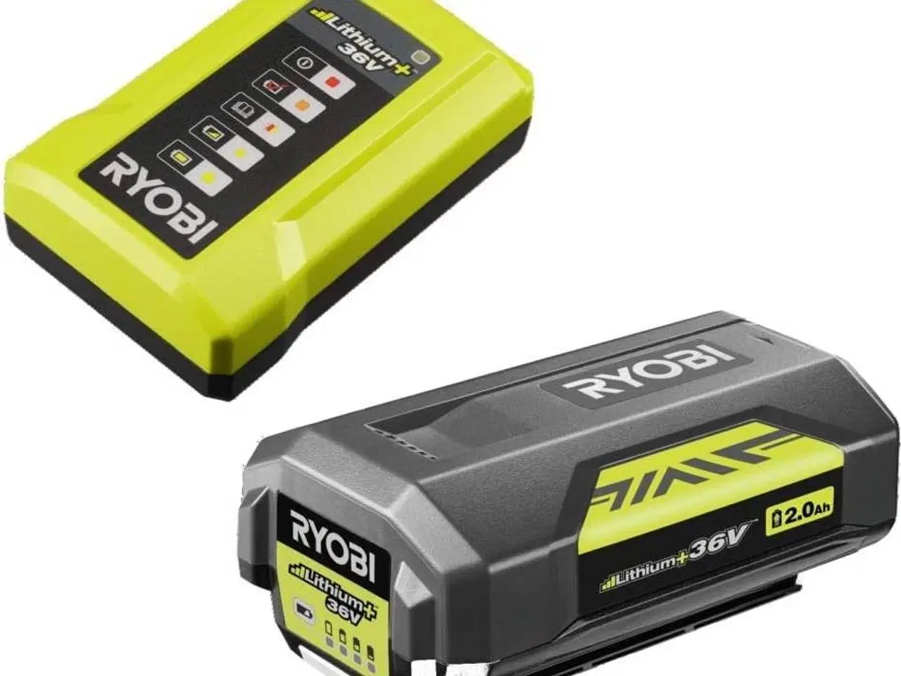 Billede 2 - Ryobi MAX POWER 36V sæt med batteri og lader