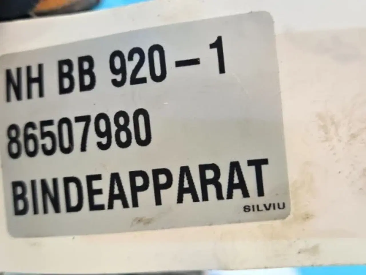 Billede 12 - New Holland BB920 Bindeapparat 86507980