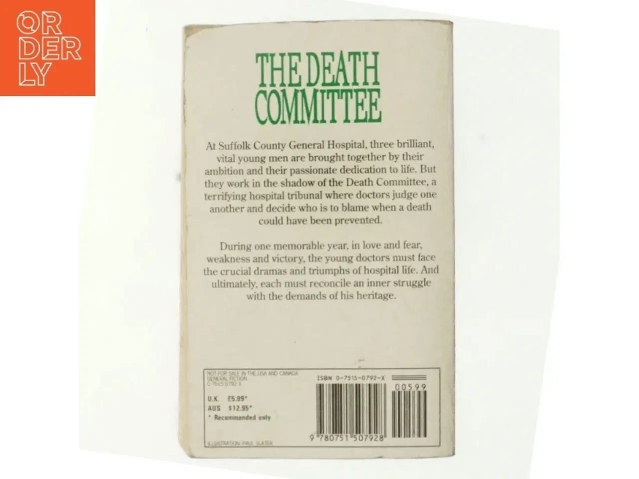 Billede 3 - The Death Committee af Noah Gordon (Bog)