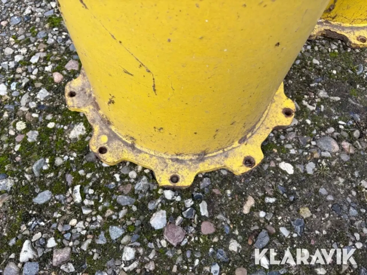 Billede 5 - Afstandsrør til traktorhjul - har siddet på en John Deere 6610