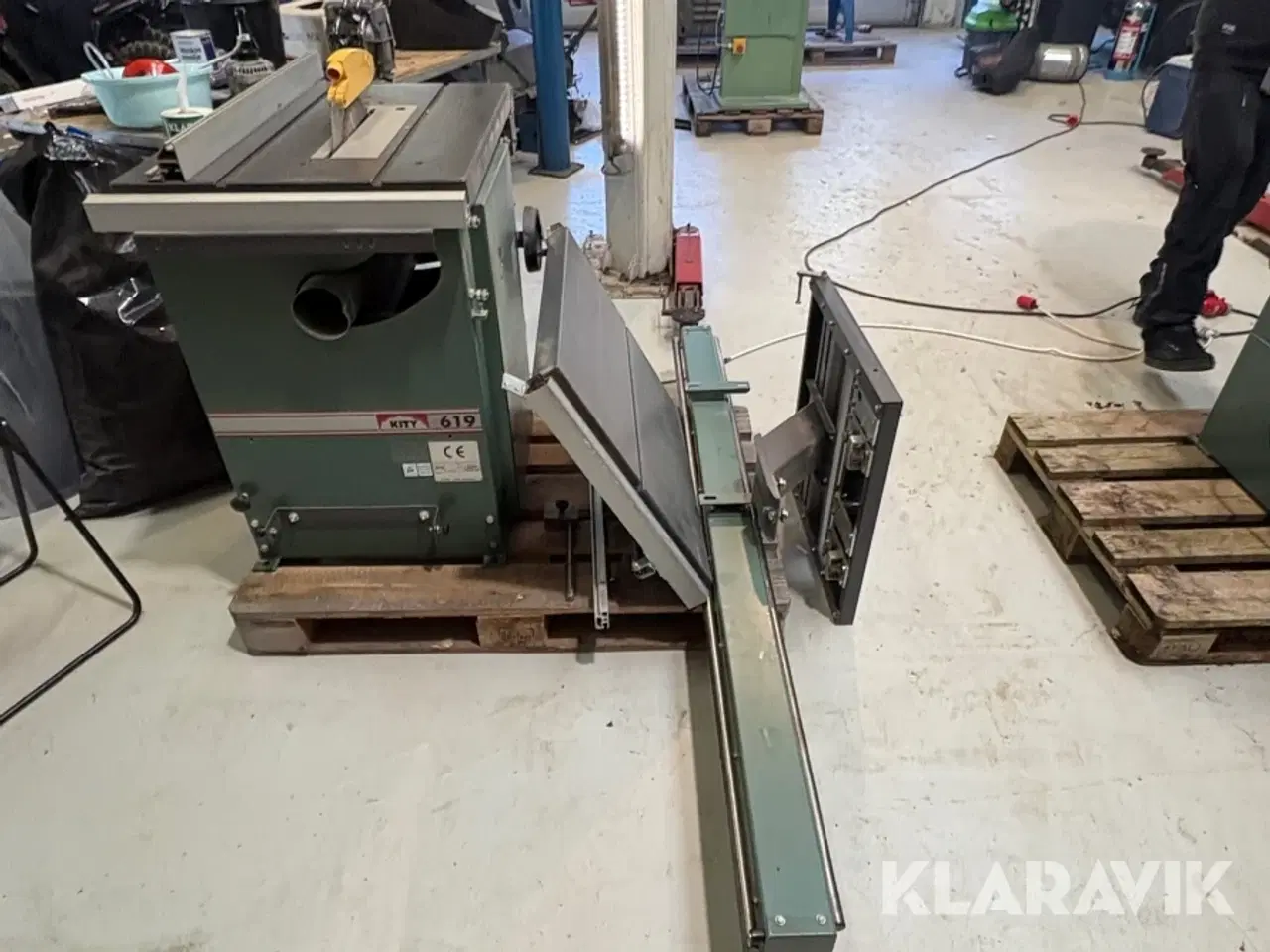 Billede 3 - Bord rundsav - komplet Kity 1619 med moderne elsikkerhed