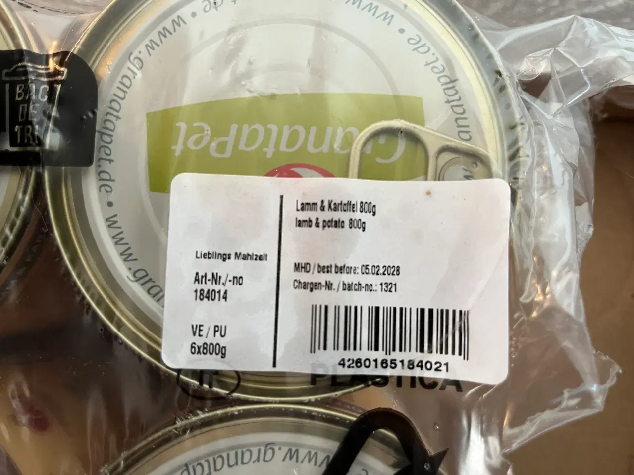 Billede 3 - Hunde vådfoder 17x800g3x400g kornfri allergivenlig