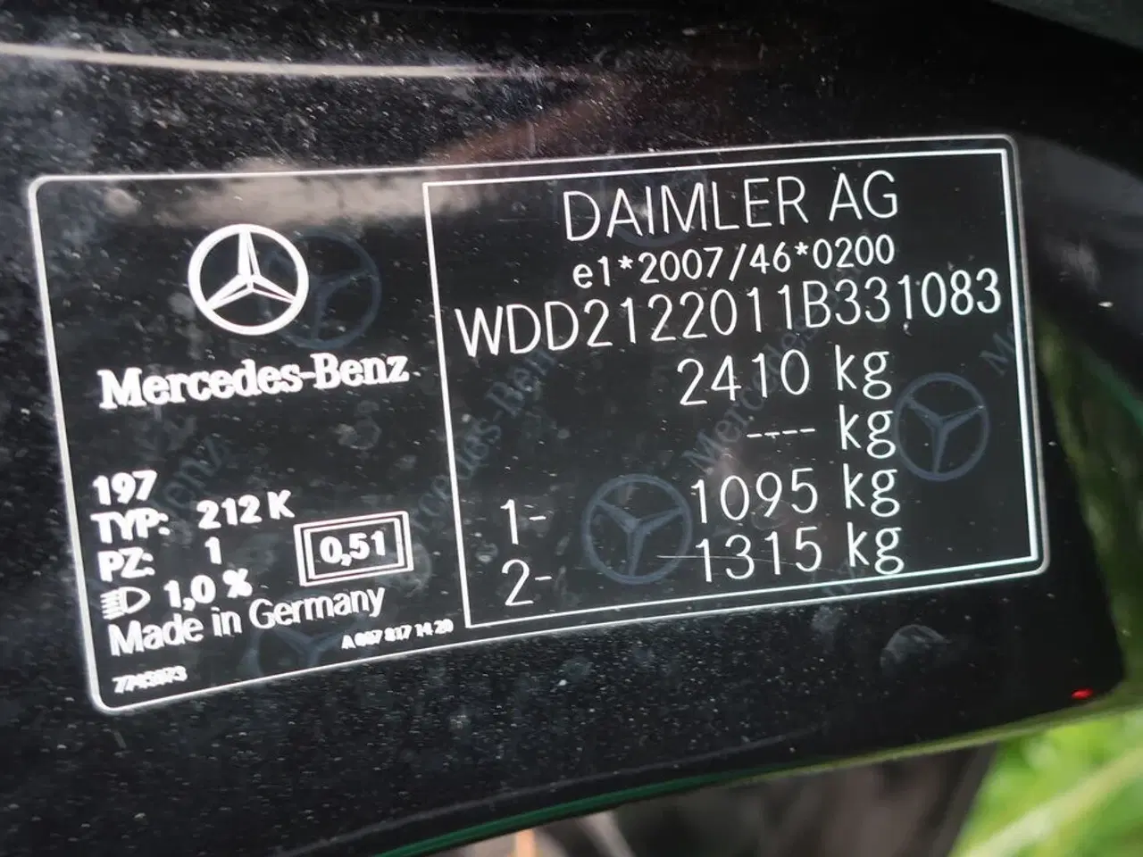 Billede 21 - Personbil MERCEDES E220 Bluetec diesel (momsfri) (uden afgift)
