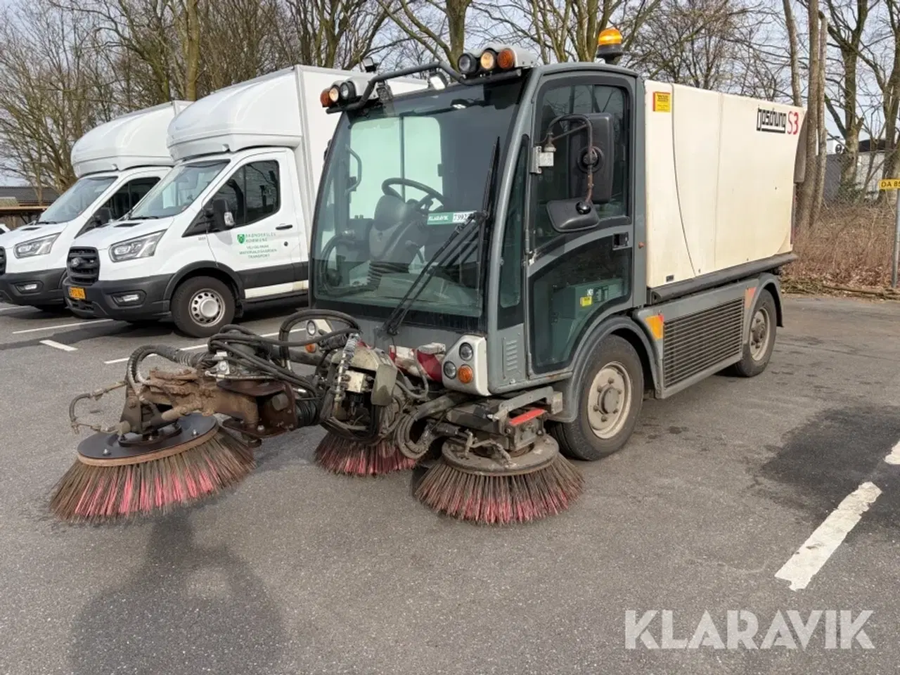 Billede 1 - Feje-sugemaskine Boschung S3