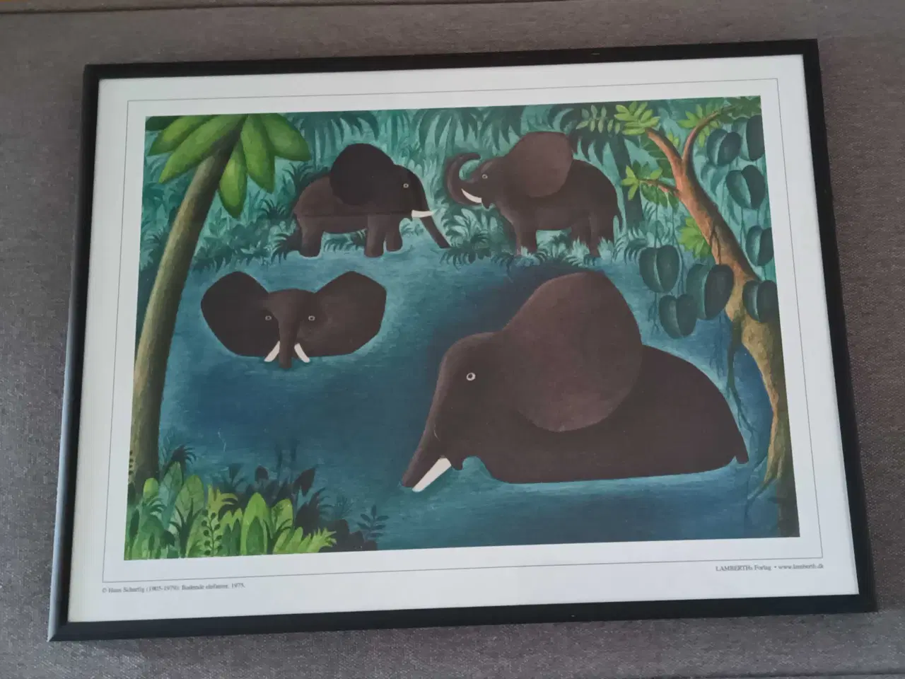 Billede 1 - 3 plakater med rammer