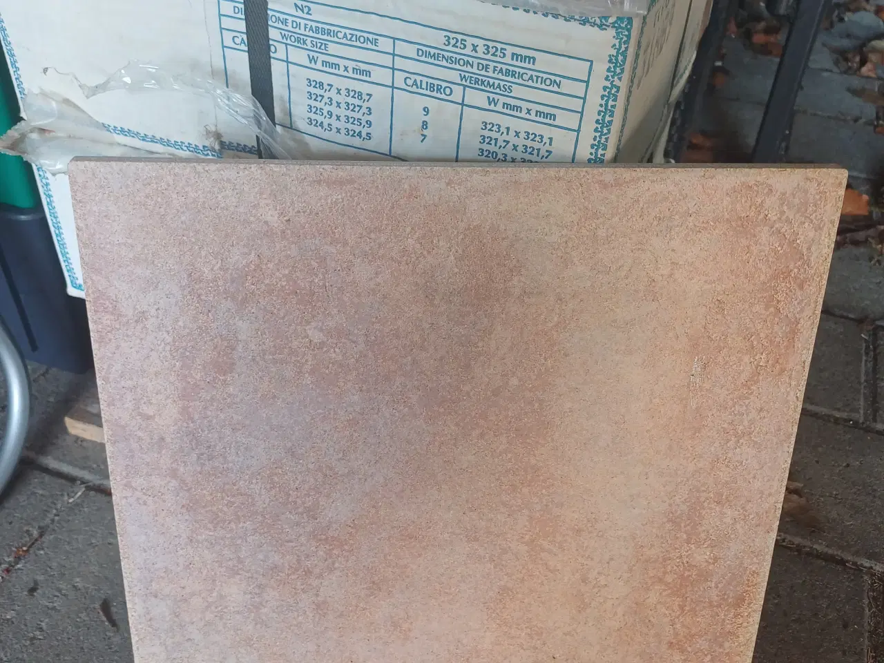 Billede 1 - 5 kvm Klinker 32,5×32,5