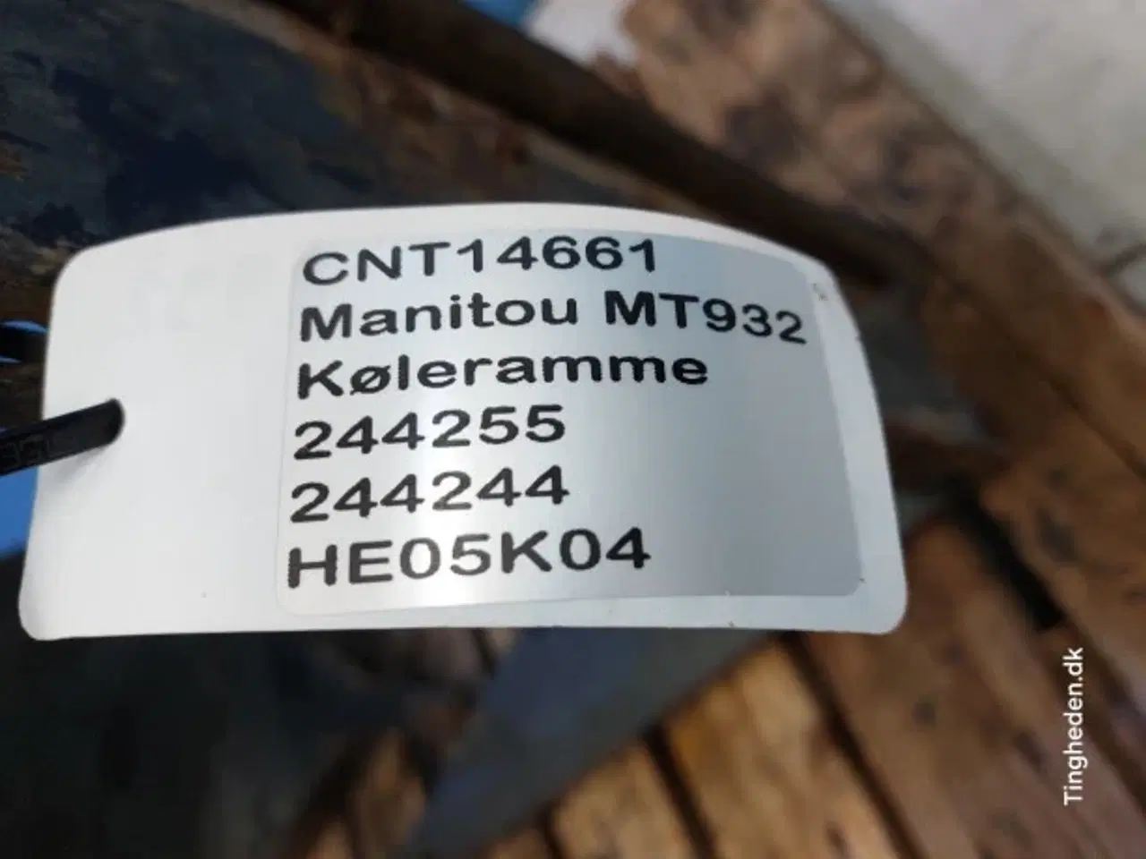 Billede 13 - Manitou MT932 Køleramme 244255
