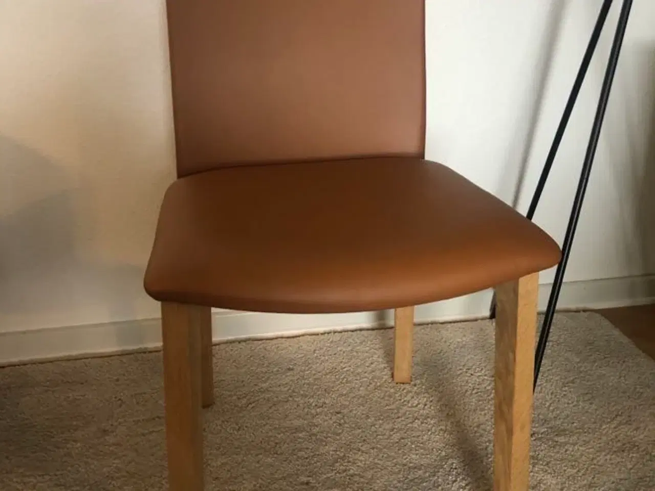 Billede 1 - Skovby SM 51 spisebordsstol – læder