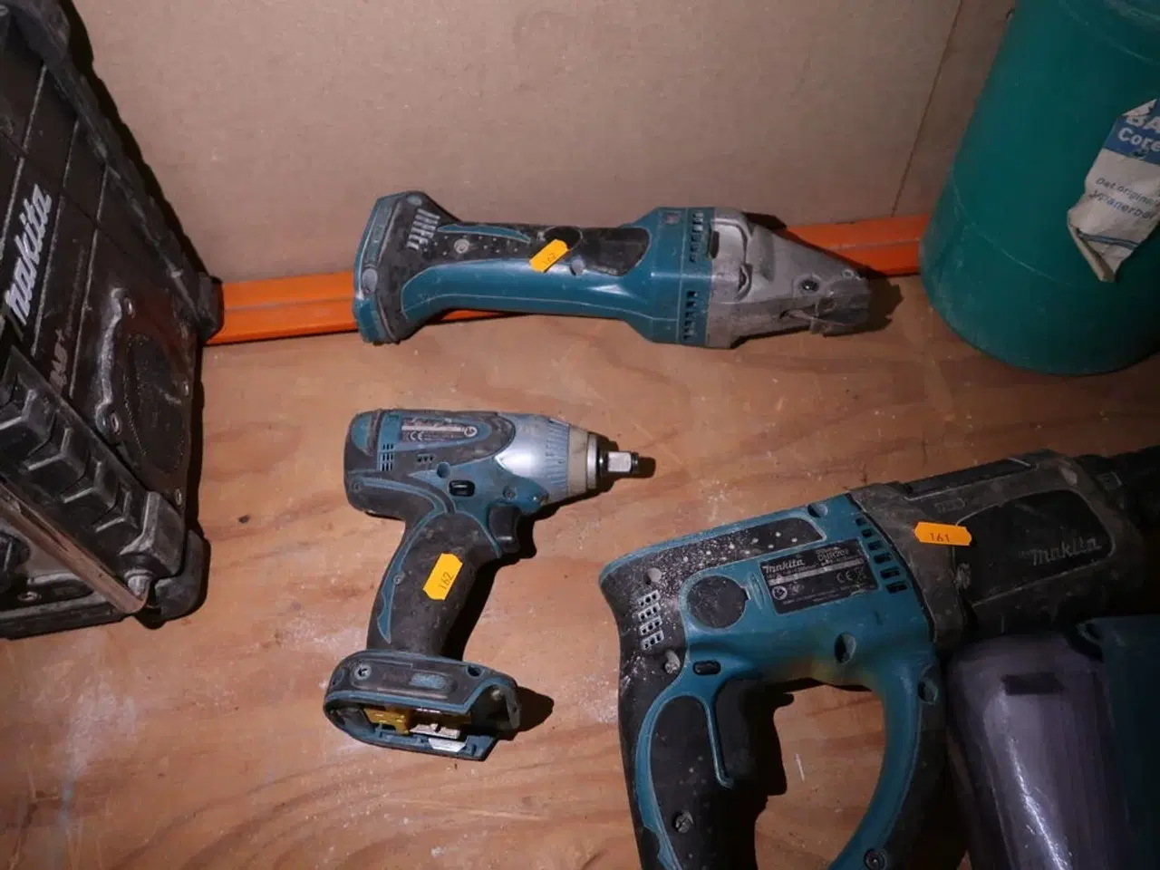 Billede 1 - 2 stk. akku håndværktøj MAKITA DTW252, DJS161
